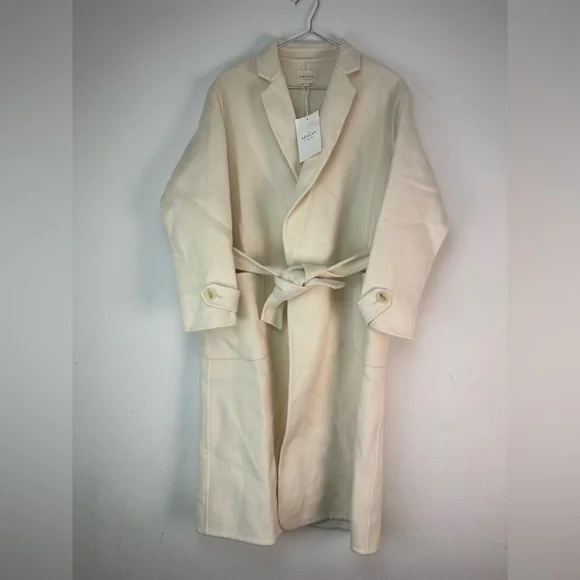 Zara Jackets Coats Nwt Rare Sezane Manteau Mederick Wool